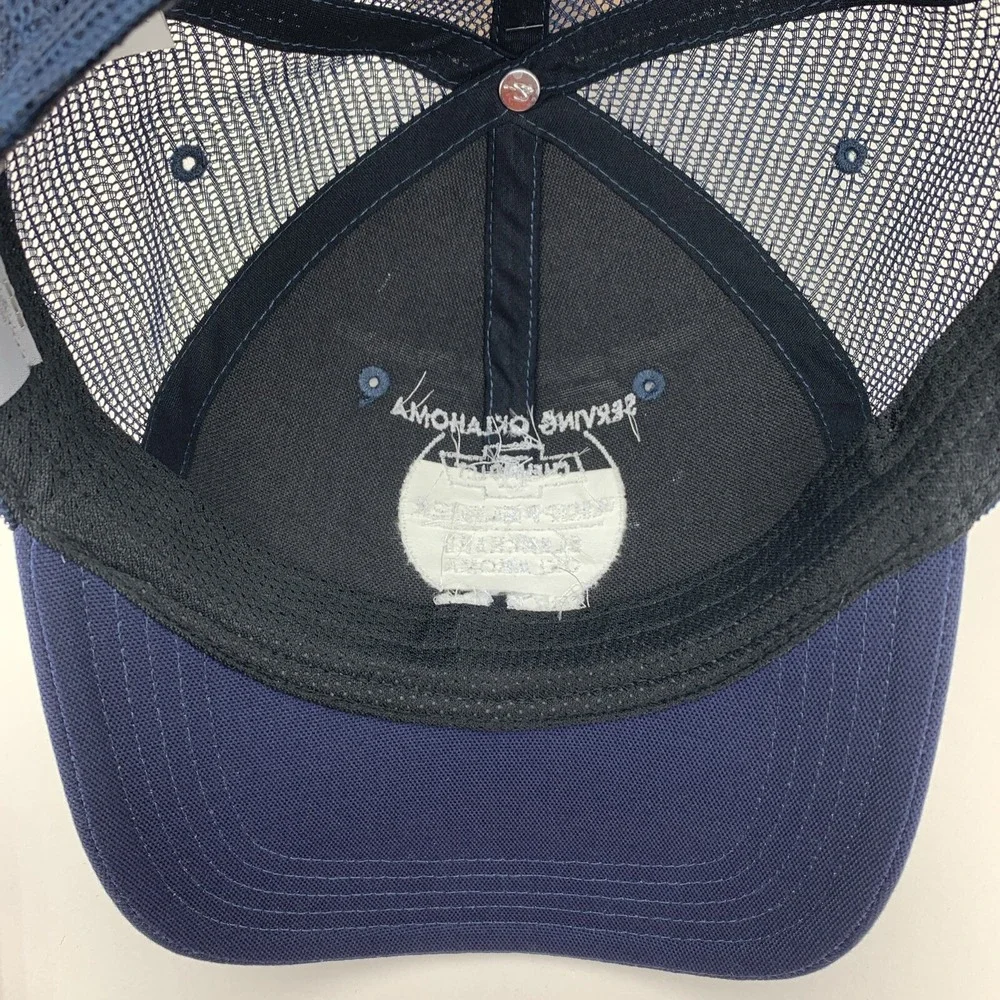 Knippelmier Chevrolet Hat Carhartt Blue Mesh Trucker OSFA Adjustable Snapback